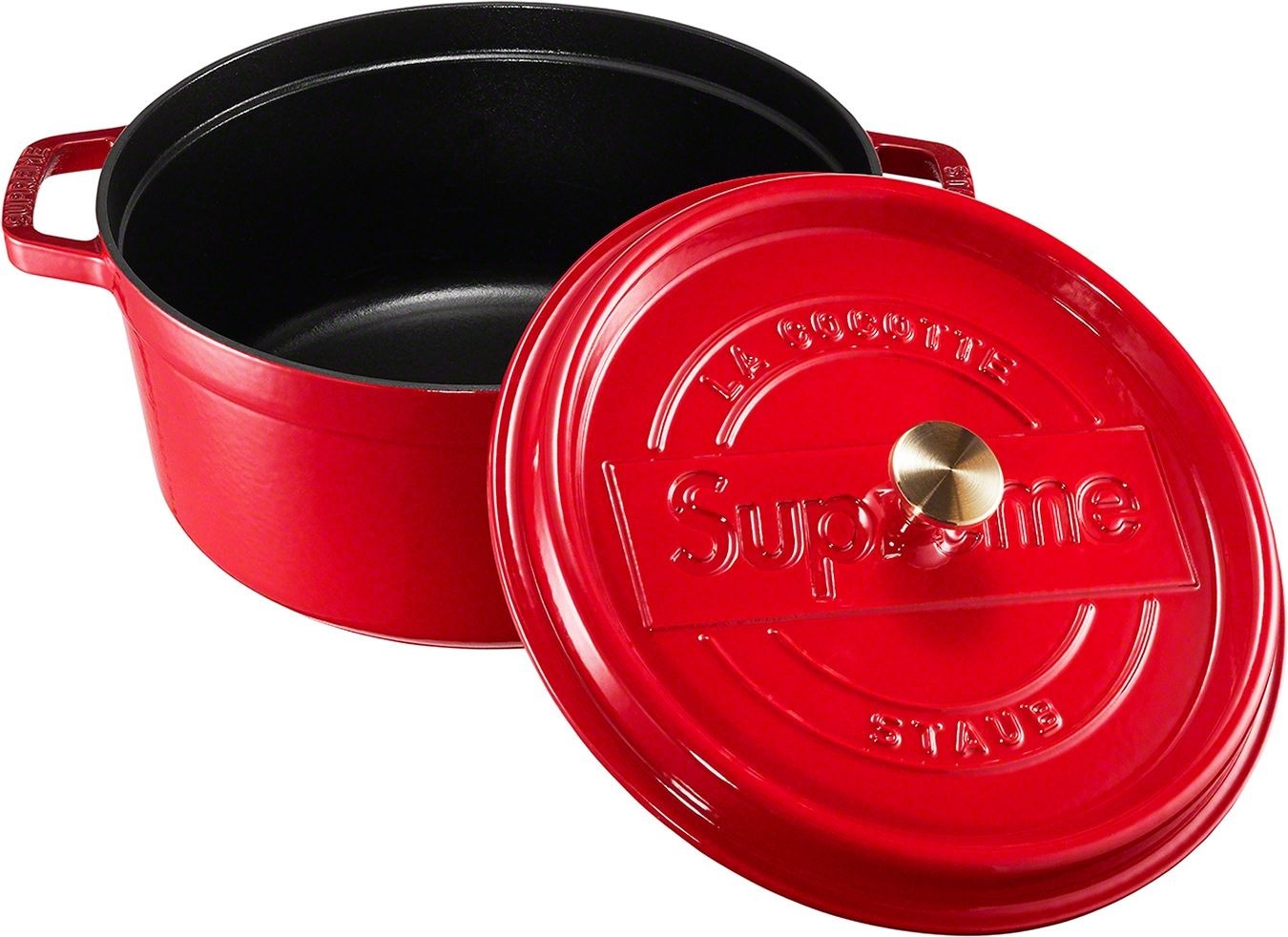 Supreme®/STAUB Round 5.5 Qt. Cocotte view 12